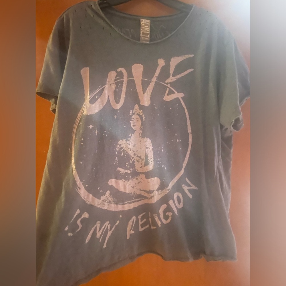 Love is My Religion Magnolia Tee